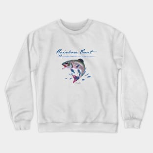 Rainbow Trout Crewneck Sweatshirt